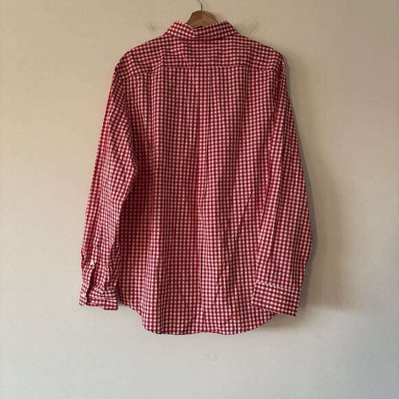 Vineyard Vines Classic Fit Tucker Button Down Shirt Gingham Red Men’s Large NEW - Picture 14 of 14